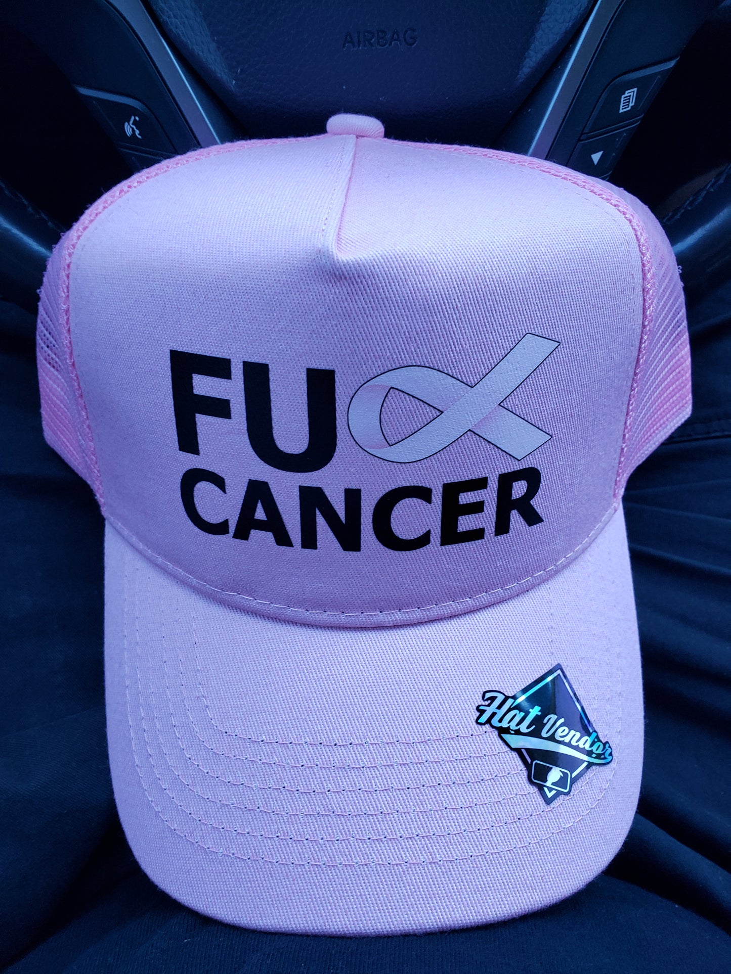 Pink FU Cancer hat!!!!