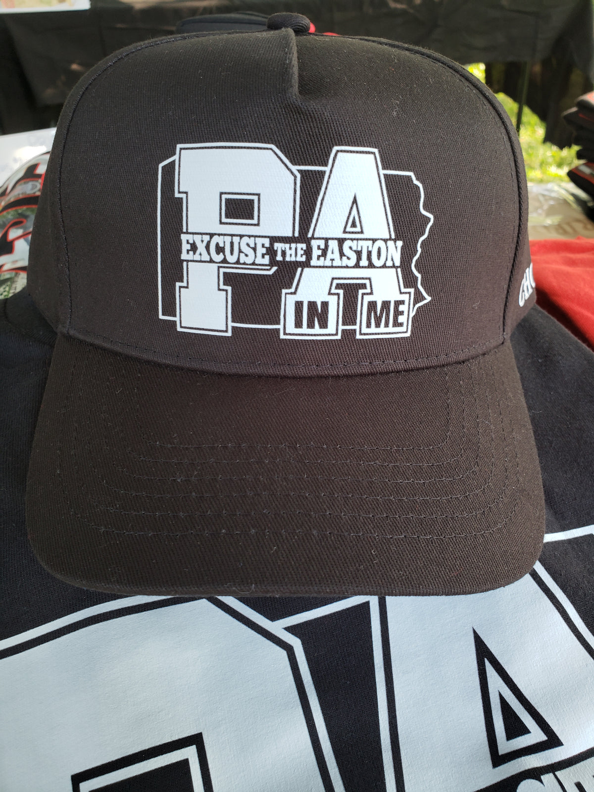 EXCUSE THE EASTON IN ME BLACK SNAPBACK!!!!